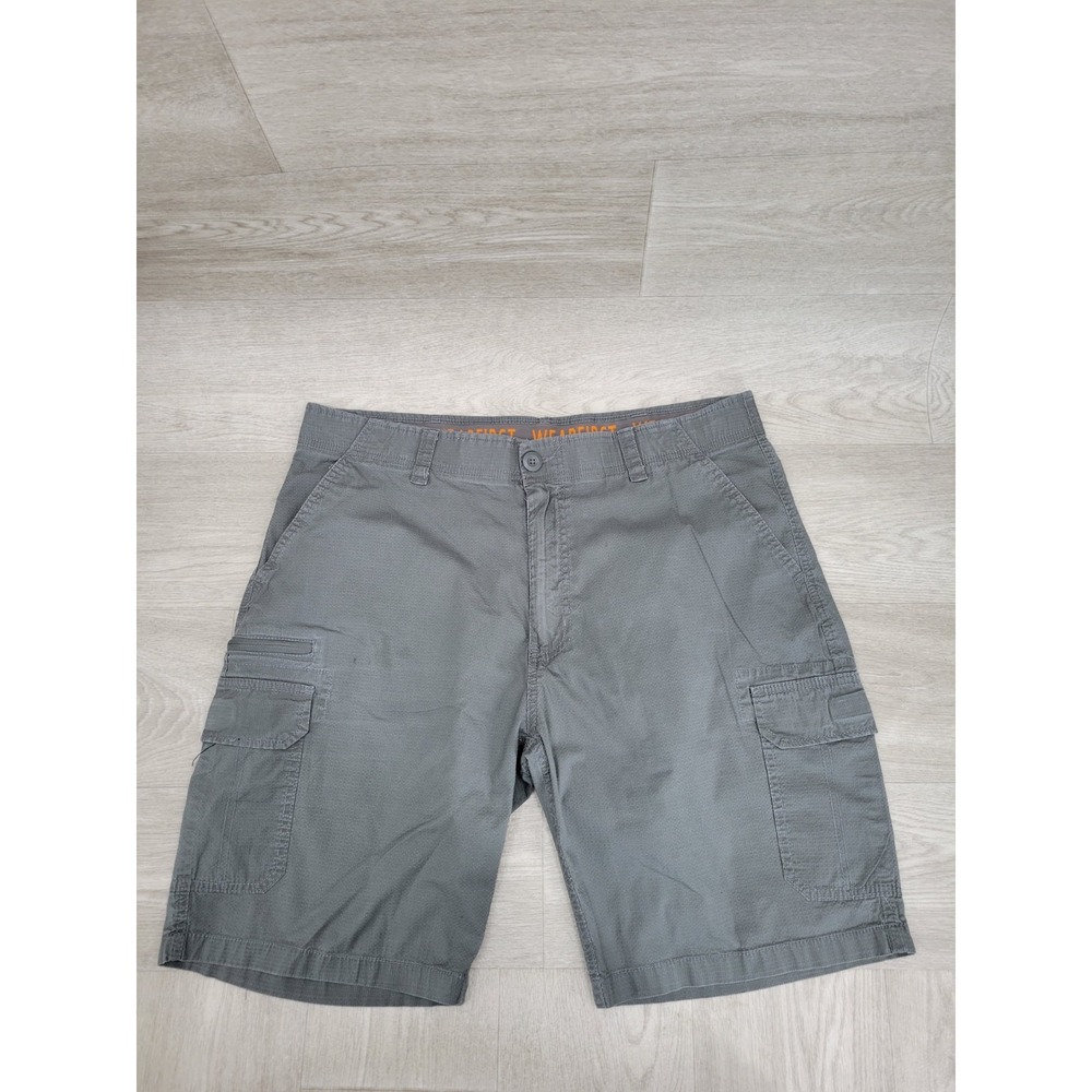 WearFirst Cargo Shorts Men's Size 38 Gray Utility Outdoor Casual Work Shorts